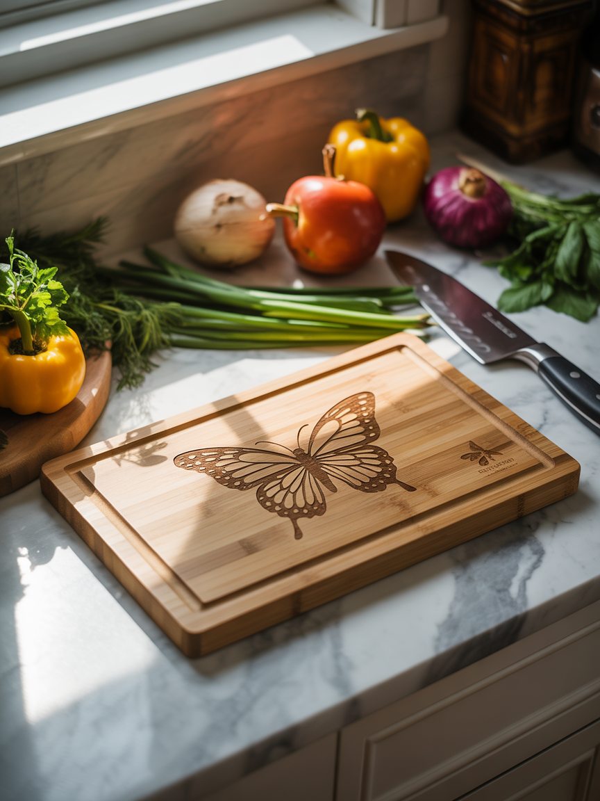 Nourish Body & Soul Cutting Board